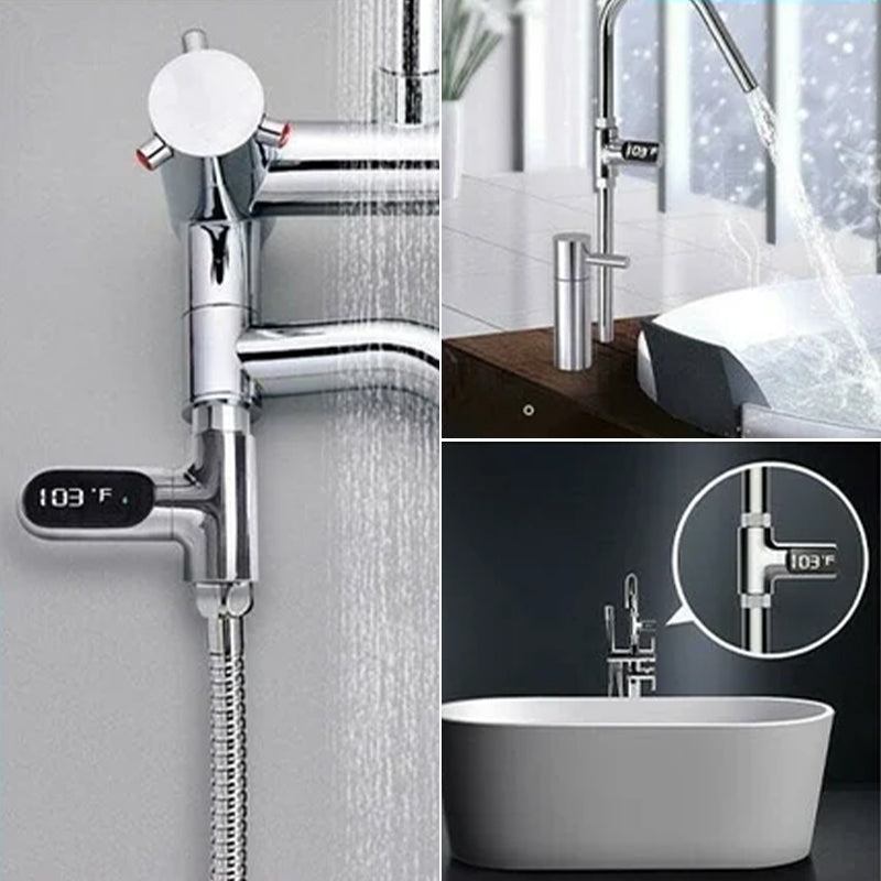 LED-watertemperatuurweergave voor douchekraan