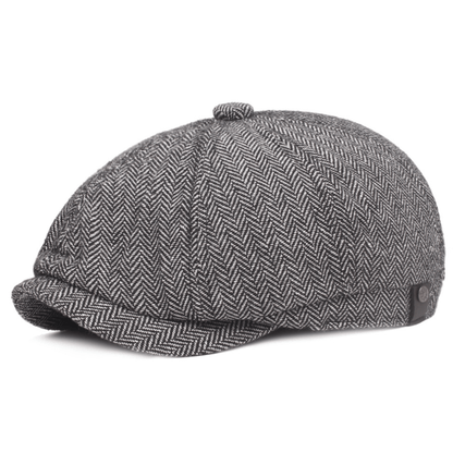 ChicCap - Nieuwe baret newsboy-cap | 50% KORTING