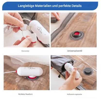 SpaceSaver – USB Compressieset voor Reizen | 50% KORTING