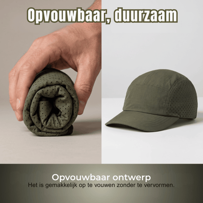Ryan — Ademende Cap voor Atleten | 50% KORTING