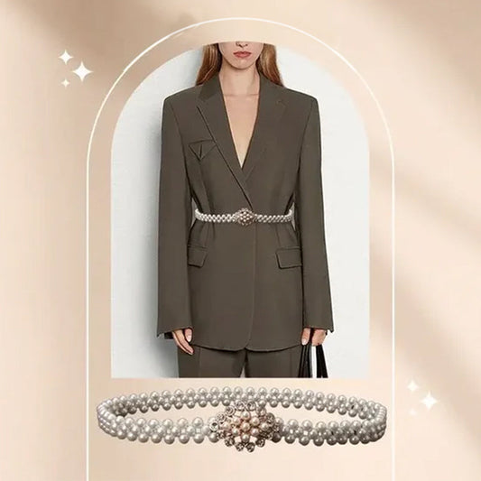 PearlGrace - Elegante parel elastische taille ketting | 50% KORTING