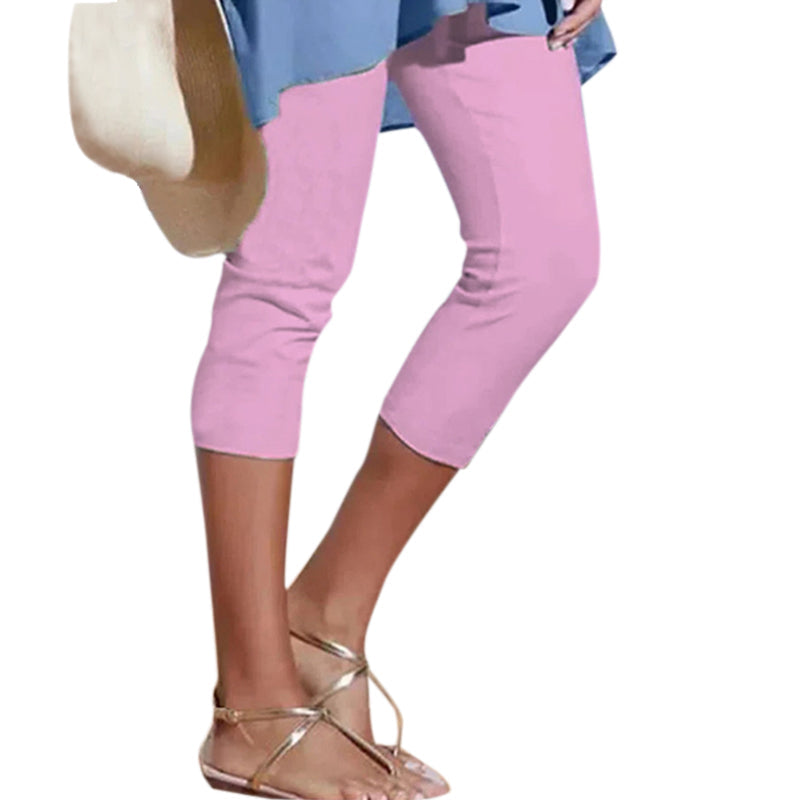 FlexShine™ – Knie-Lange Dames-Leggings met Buikcontrole & Zijdeachtig Comfort