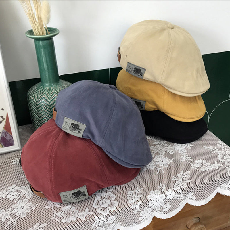 Retro vintage straat baret pet