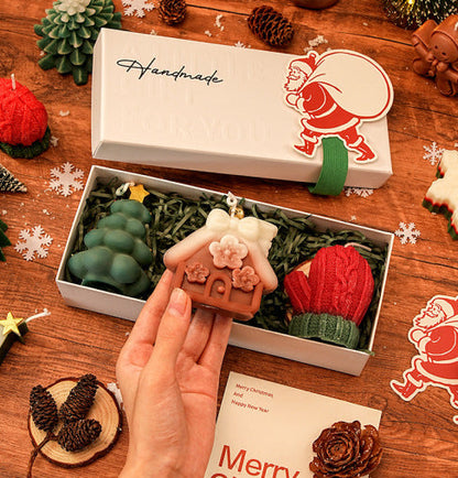 FestiveGlow – Kerstgeurkaarsenset in geschenkdoos