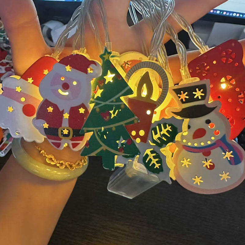 NordicGlow – Kerst LED ijzeren decoratieve lichtketting