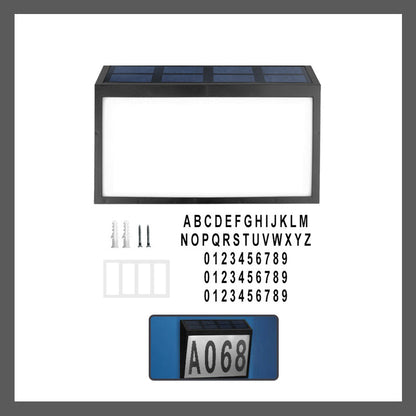 Solar deurbordverlichting