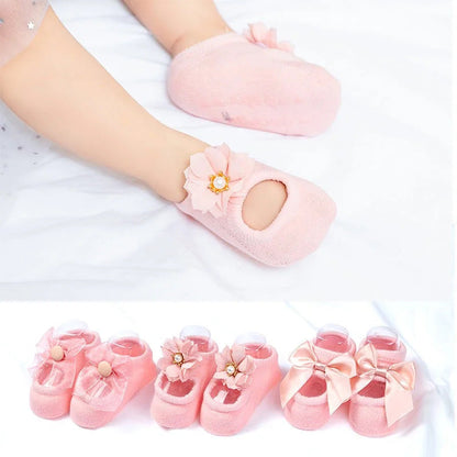 Dansvoetjes – Antislip Baby-Balletsokken met Extra Comfort voor Kleine Dansers