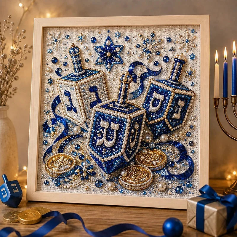 GlowCraft Menorah Knutselpakket — Ontsteek Vreugde, Straal Rust uit