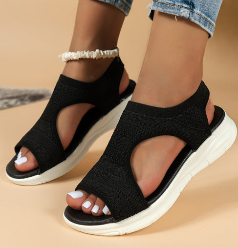 Luca — Ademend Sandalen met Brede Pasvorm en Wolkencomfort
