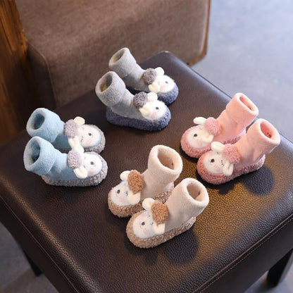 Ava – Babysokken van katoen met antislip en warmteregulatie