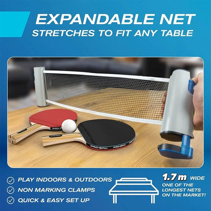 Snap Tafeltennisnet — Direct Plezier Overal