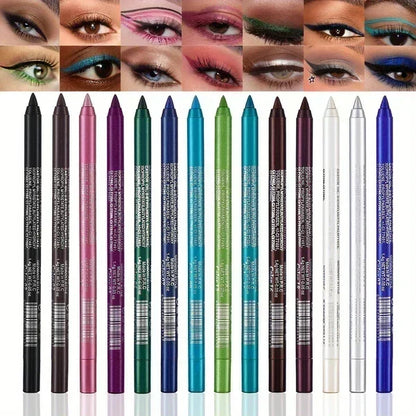 PrismLuxe 14-pack Gel Eyeliner – Onvergetelijke kleur de hele dag lang