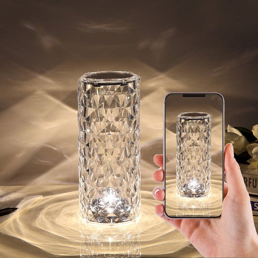 LumaShine Kristallen Lamp – Betoverend Licht, Directe Rust