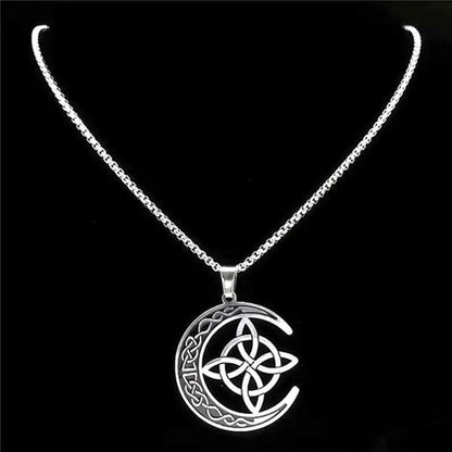 LunaForge – Symbolische Maan Ketting | 1+1 GRATIS