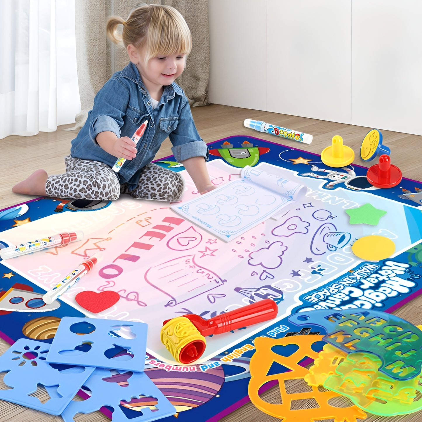 AquaDraw - Mess-free Plezier voor Kinderen | 50% KORTING