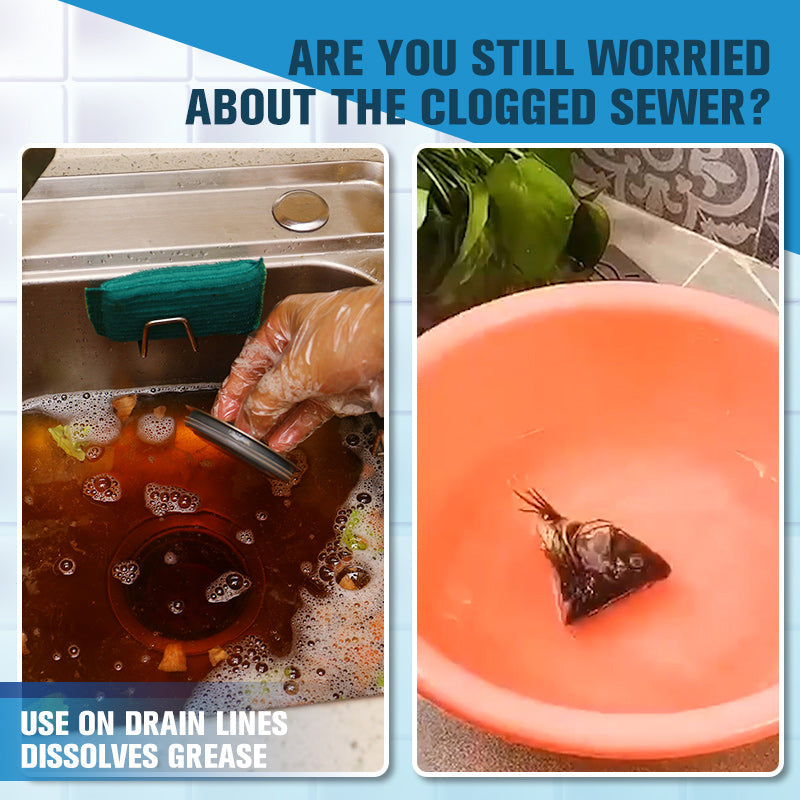 Drain Warrior 100g — Snelle Reiniging met Frisheidseffect