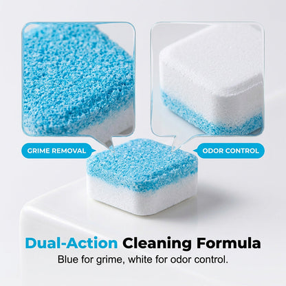 WasherRefresh 12 stuks — Wasmachine Reinigingstabletten | 1+2  doosGRATIS