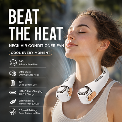 Neck Breeze Ventilator — Gepersonaliseerd Koelcomfort