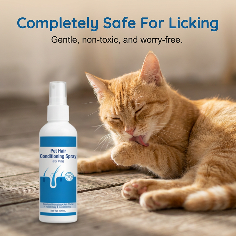 VelvetPaw Ontklittingsspray — Verzachtende, Zijdezachte Vachttransformatie - 100ml