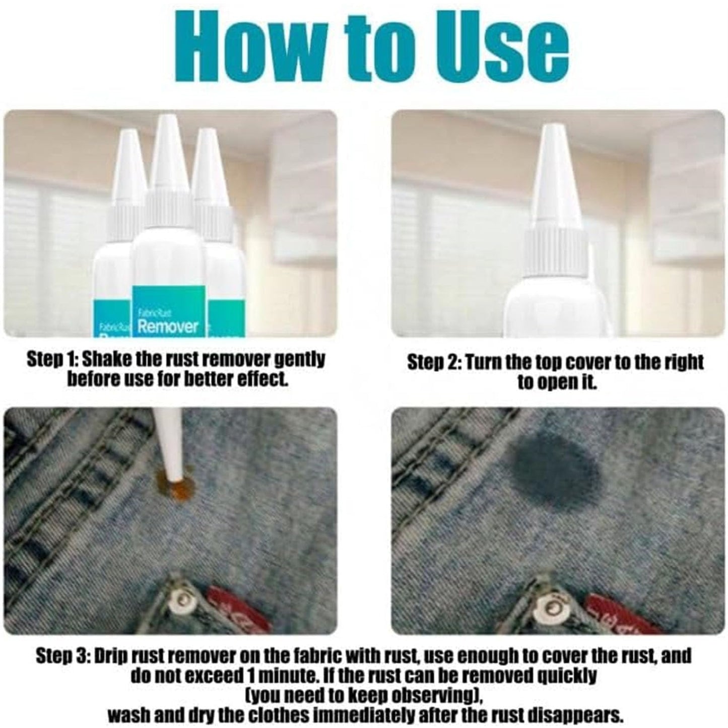 RustAway™ – Speciale vlekverwijderaar | 1+1 GRATIS