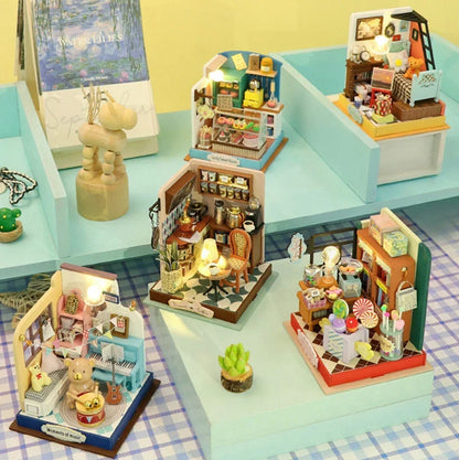 CozyNest Miniatuur Huizenpakket — Creëer Duurzaam Plezier