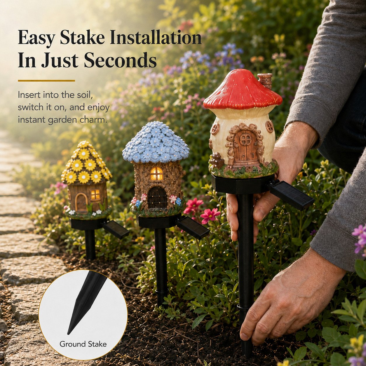 Betoverde Tuinlampen — Warme Gloed, Pure Magie