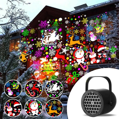 Kerstlichtprojector — Directe Warme Ontsteking