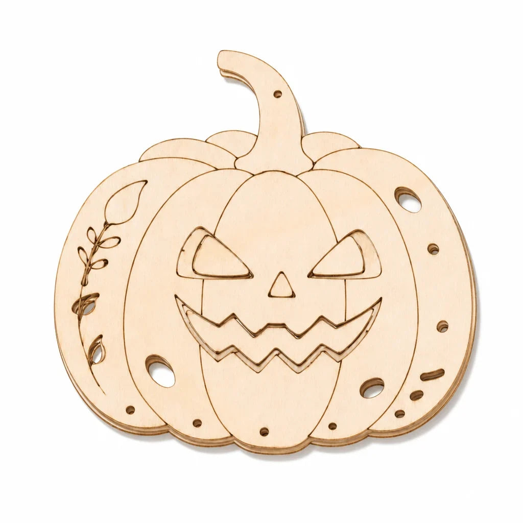 Pompoengeest Doe-Het-Zelf Set — Ontsteek Blije Halloweenmagie