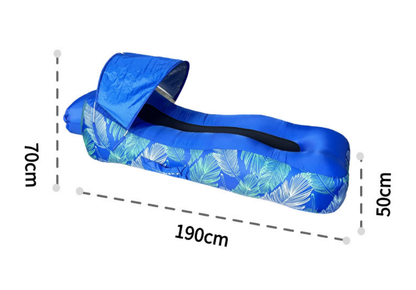 AeroShade Lounge — Ultieme Schaduw, Luxe Comfort