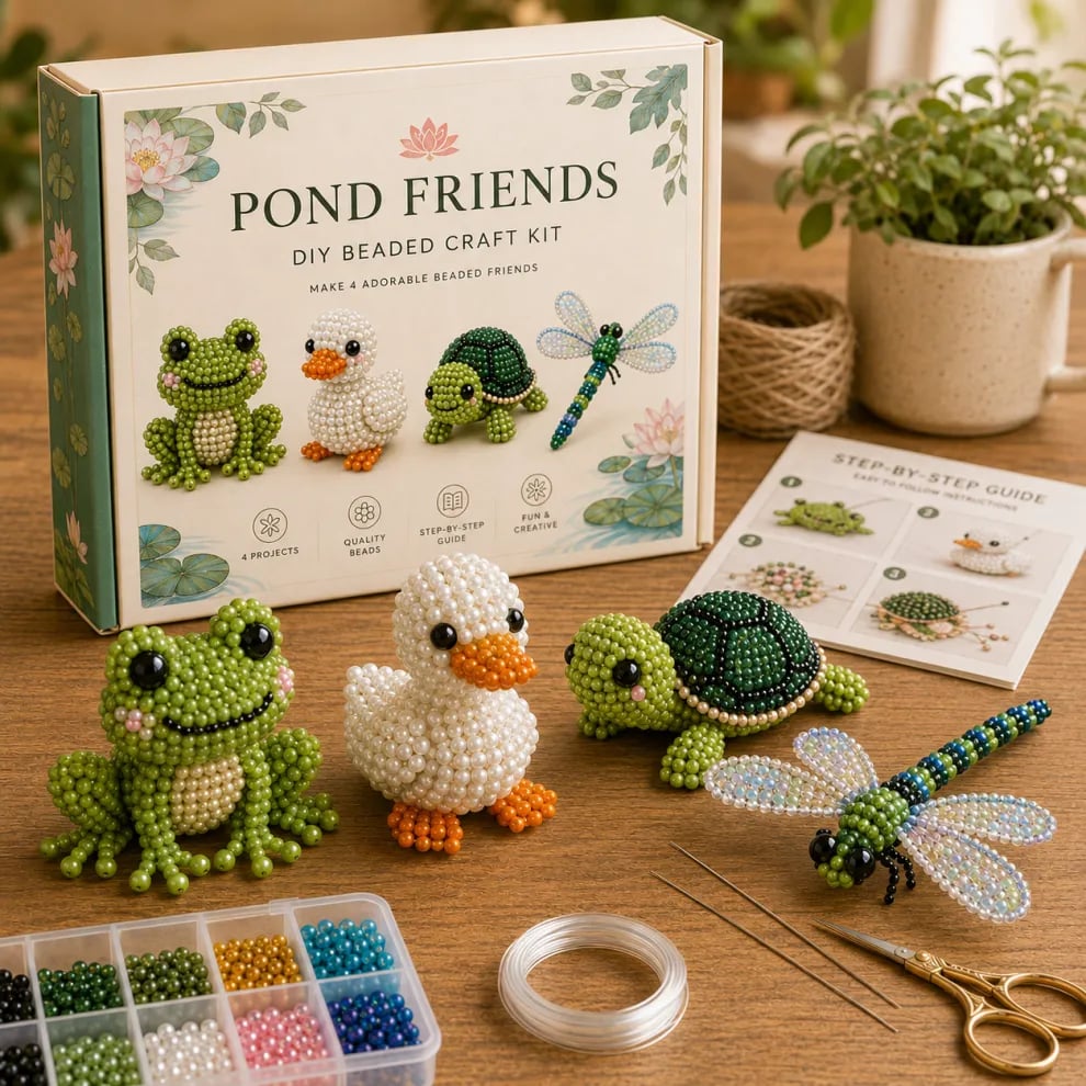 BeadCraft Bliss Set – Creëer Vrolijke Miniaturen