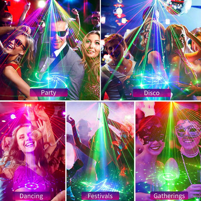 PulseSync Laser – Ontsteek Levendige Feestmagie