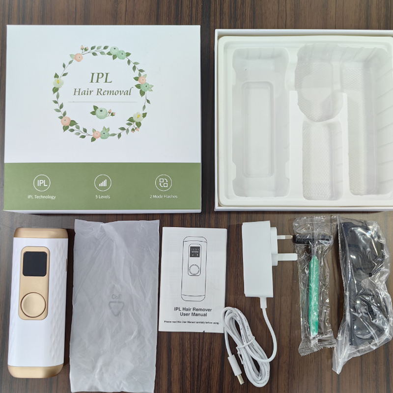 LuminaLuxe IPL Set — Koele Comfort, Zijdezachte Huid