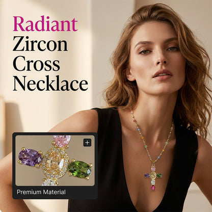 PrismAura Kruis Ketting — Ontsteek Directe Glamour