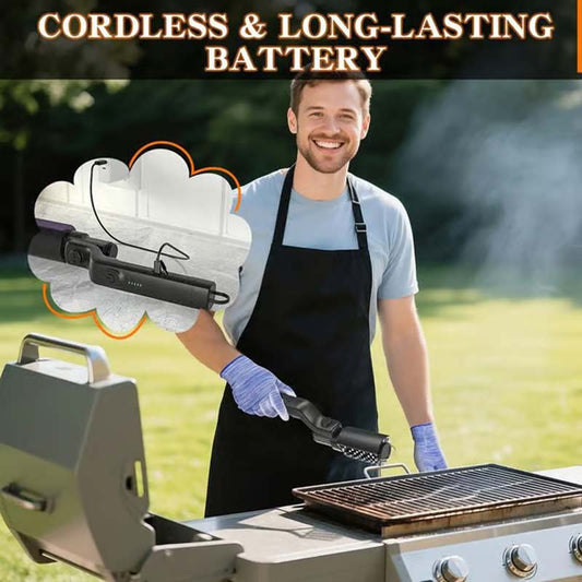 GrimeCrusher Grillborstel – Moeiteloos Schoonmaken, Ontspannen BBQ