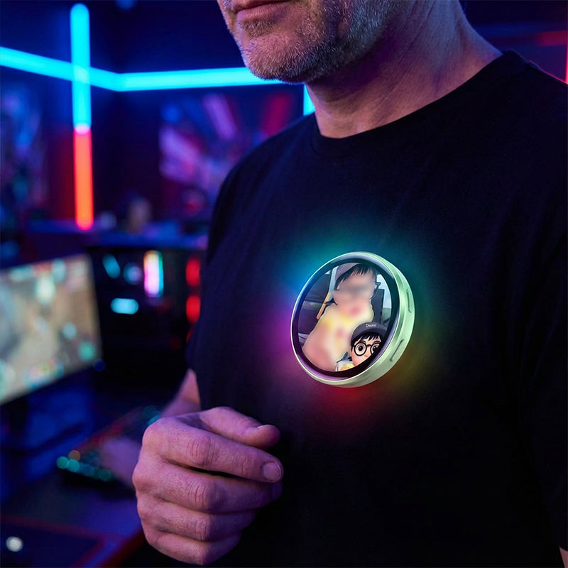 GlowBadge – Digitale Display E-Badge 2026 | 50% KORTING