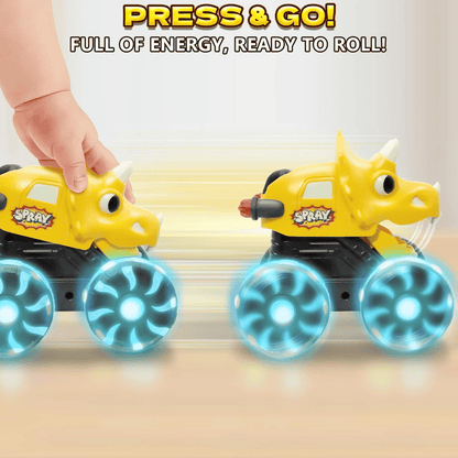 DinoDrive – Press & Go Dino Trucks | 50% KORTING