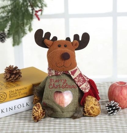 Cadeautas voor de feestdagen met eland — Ontsteek warmte, deel vreugde