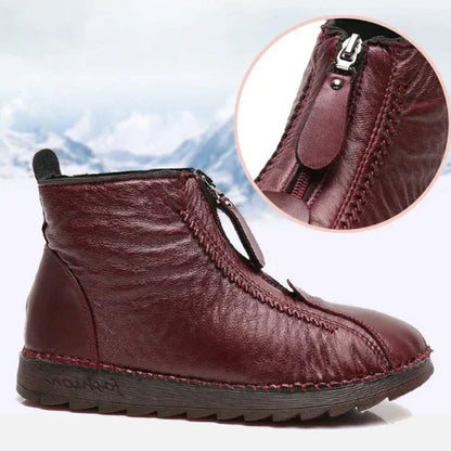 Nora – Winterlaarzen met Warme Isolatie en Ritssluiting