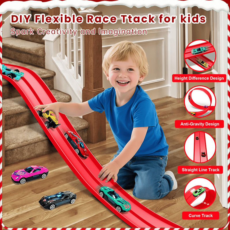 RacerX – DIY Flexibele Hot Wheels Racebaan | 50% KORTING