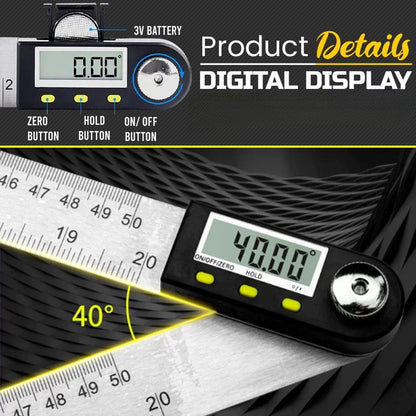 PrecisionPro Digitale Hoekmeter – Geen Fouten, Volledige Controle