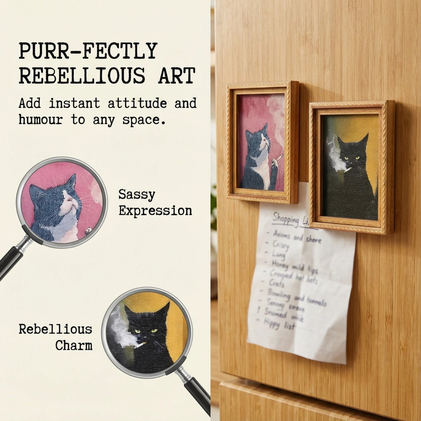 WhiskerPop – Speelse Kattenmagneet | 1+1 GRATIS