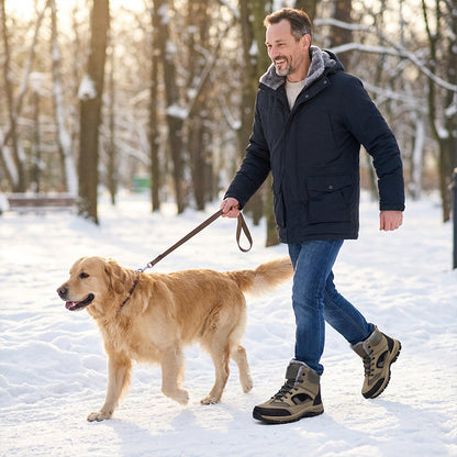 Hunter – Heren Winterlaarzen met Antislipzool en Warme Voering