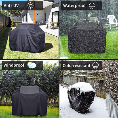 StormGuard Shield — Weerbestendige Grillhoes