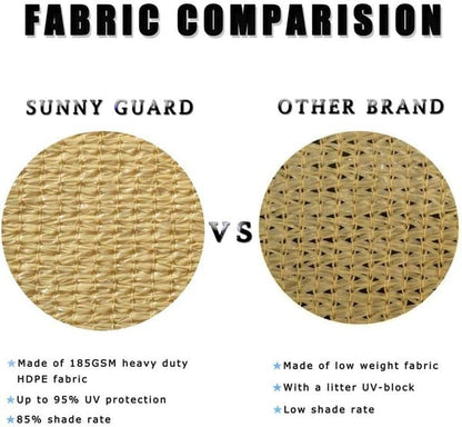 ShadeGuard Zeil — Koele Comfort, Langdurige Bescherming