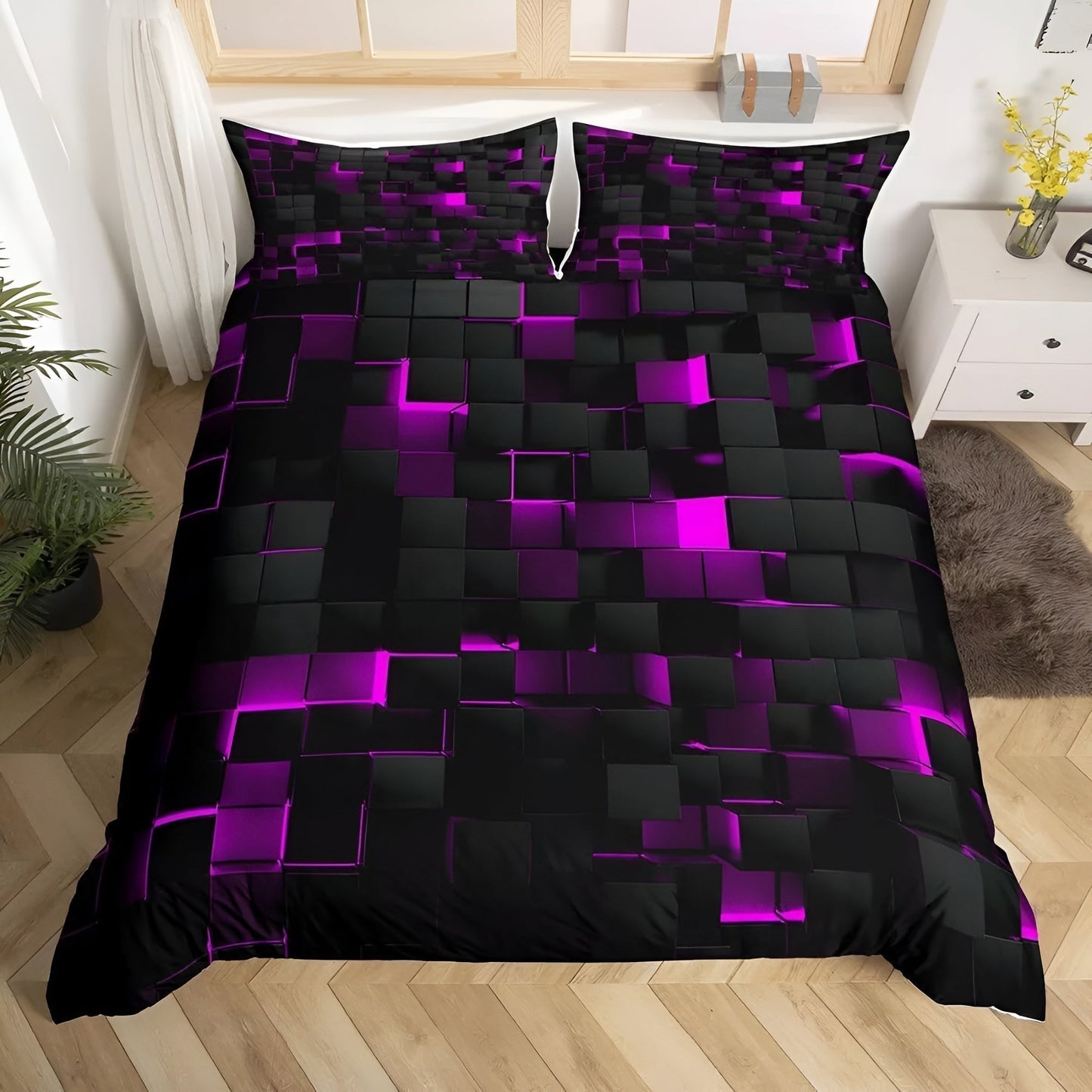 CyberLuxe – 3D Gaming Beddengoed | 50% KORTING