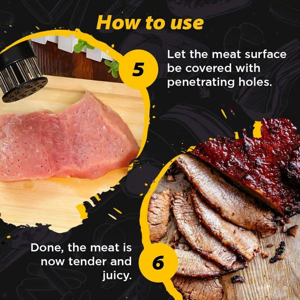 TenderPro™ – Roestvrijstalen vleesvermalsernaald | 1+1 GRATIS