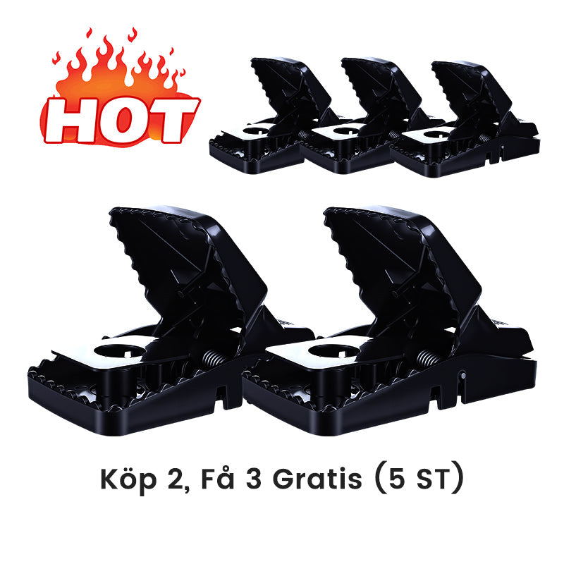 SnapPro 3-pack – Zeer gevoelige en krachtige muizenval | 50% KORTING