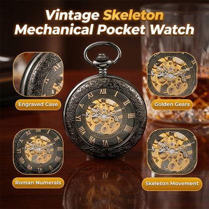 Mechanisch Zakhorloge met Spinnenwebpatroon — Bezit Tijdloze Gedurfdheid