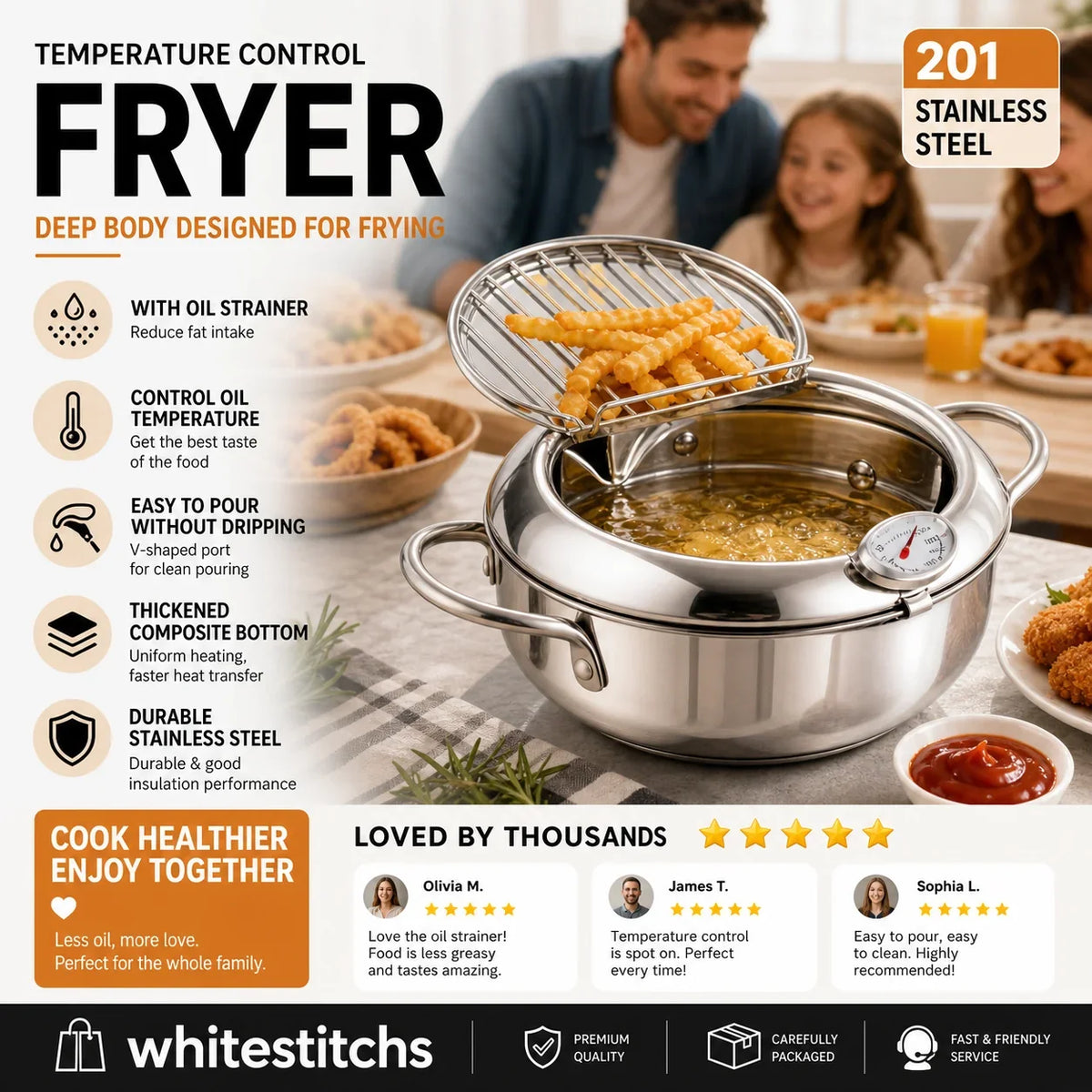 TitanFry Pro – Elke keer perfect knapperig
