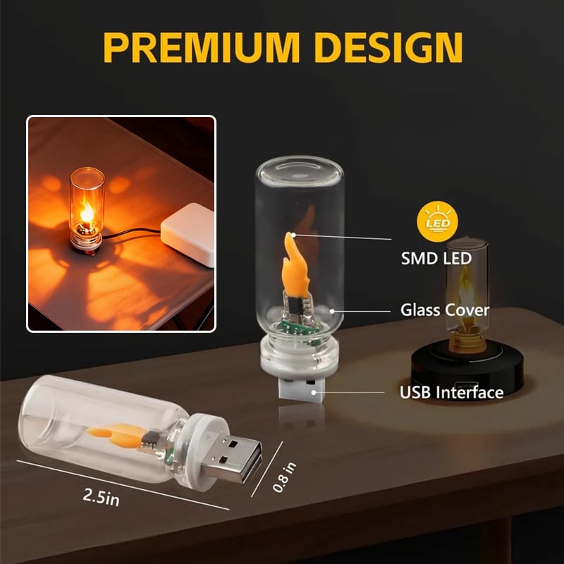 FlameGlow – USB Sfeerlamp